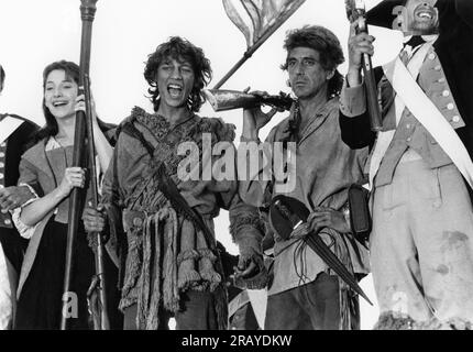 DEXTER FLETCHER e AL PACINO in REVOLUTION 1985 regista HUGH HUDSON scrittore Robert Dillon musica John Corigliano costume design John Mollo produttore Irwin Winkler co-produzione Regno Unito-Norvegia Goldcrest Films International / Viking Films / Warner Bros. (USA) - Columbia-EMI-Warner Foto Stock