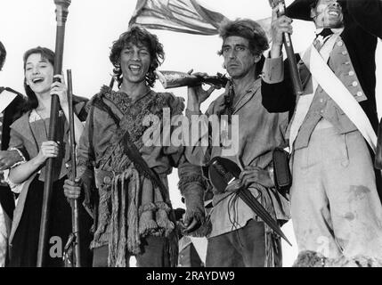 DEXTER FLETCHER e AL PACINO in REVOLUTION 1985 regista HUGH HUDSON scrittore Robert Dillon musica John Corigliano costume design John Mollo produttore Irwin Winkler co-produzione Regno Unito-Norvegia Goldcrest Films International / Viking Films / Warner Bros. (USA) - Columbia-EMI-Warner Foto Stock