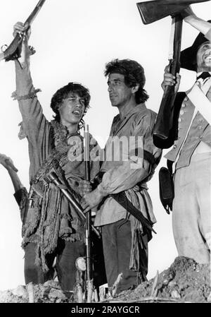 DEXTER FLETCHER e AL PACINO in REVOLUTION 1985 regista HUGH HUDSON scrittore Robert Dillon musica John Corigliano costume design John Mollo produttore Irwin Winkler co-produzione Regno Unito-Norvegia Goldcrest Films International / Viking Films / Warner Bros. (USA) - Columbia-EMI-Warner Foto Stock