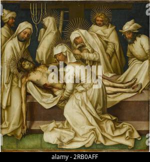 Lamentazione di Cristo (Grey Passion-11) 1500 di Hans Holbein il Vecchio Foto Stock