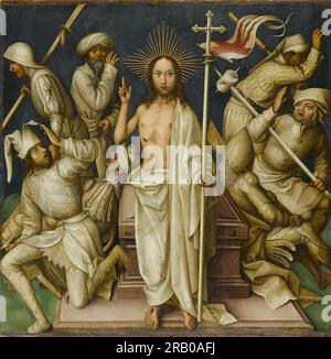 Resurrection (Grey Passion-12) 1500 di Hans Holbein il Vecchio Foto Stock