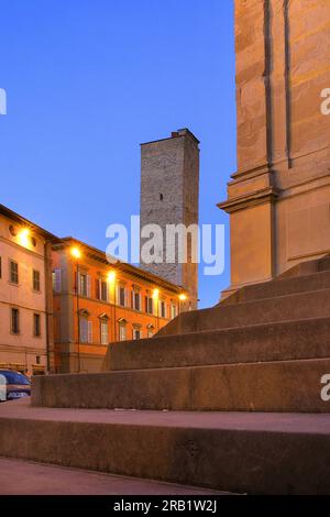 Torre Civica, Città di Castello, Perugia, Umbria, Italia, Città di Castello, Perugia, Umbria, Italia Foto Stock