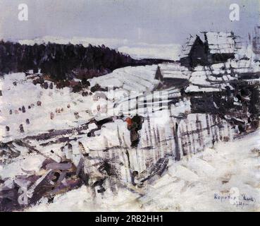 Inverno 1911 di Konstantin Korovin Foto Stock
