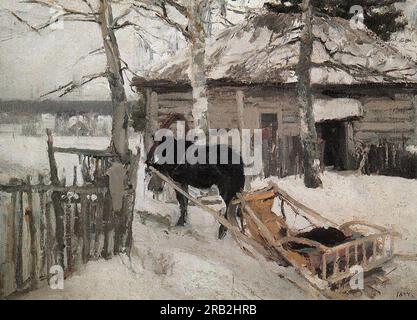 Inverno 1894 di Konstantin Korovin Foto Stock