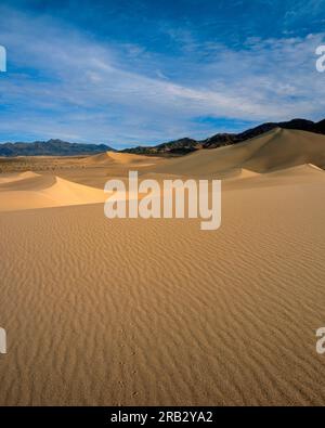 Ibex le dune, il Parco Nazionale della Valle della Morte, California Foto Stock