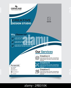 Modello vettoriale per la casa, l'edificio o l'edilizia. Copertina della brochure edilizia, modello poster. Illustrazione Vettoriale