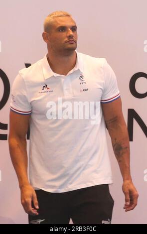 Florent MANAUDOU durante i Campionati francesi di nuoto Elite il 16 giugno 2023 a Rennes, Francia - foto Laurent Lairys / DPPI Foto Stock