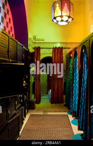 Marocco, Marrakech, Dar es Salam hammam Foto Stock