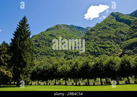 L'Italia, Piemonte, Crodo thermae Foto Stock