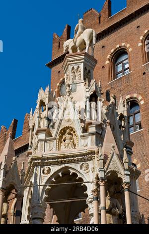 Tombe scaligero, Arche Scaligere, Verona, Veneto, Italia Foto Stock