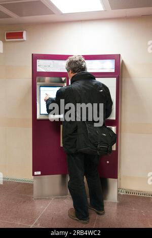 M5. Linea 5 della metropolitana di Milano Foto Stock