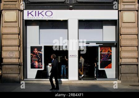 Milano. Kiko Make Up Foto Stock