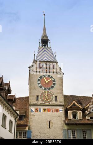 Zyt Tower. zug. Svizzera Foto Stock