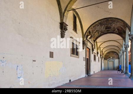 Spedale degli innocenti. Firenze. Italia Foto Stock