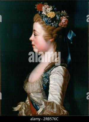 Granduchessa Alexandra Pavlovna di Russia 1791 di Dmitry Levitzky Foto Stock