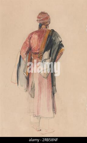 Un beduino 1851 di John Frederick Lewis Foto Stock