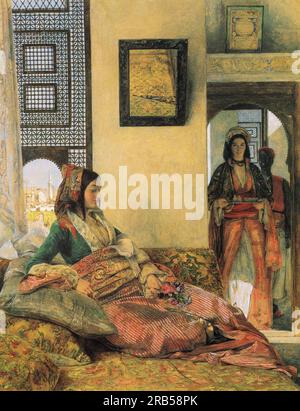 Arabian Nights 1876 di John Frederick Lewis Foto Stock