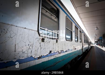 Italia. Milano. Stazione di porta Garibaldi Foto Stock