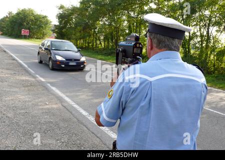 Controllo della velocità Foto Stock