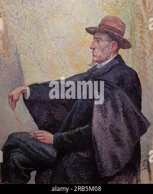 Ritratto di Félix Fénéon 1901 di Maximilien luce Foto Stock