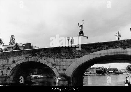 Europa. Italia. Lombardia. Parco del Ticino. Turbigo. Naviglio Foto Stock