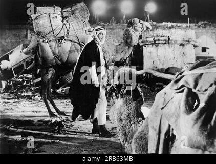 Paul Newman, sul set del film, 'Exodus', United Artists, 1960 Foto Stock