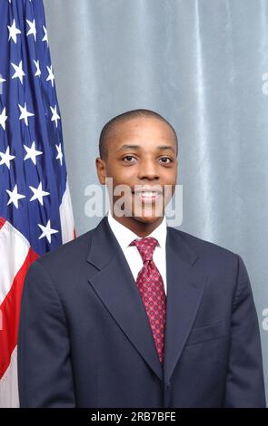 Ritratto di Marcus Ward, assistente speciale dell'assistente segretario per pesci, fauna selvatica e parchi Foto Stock