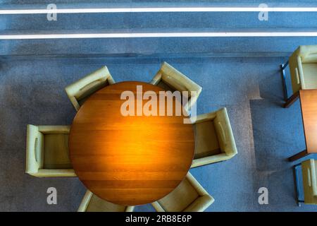 Interno di Zuma ristorante Giapponese al DIFC in Dubai Emirati Arabi Uniti Foto Stock