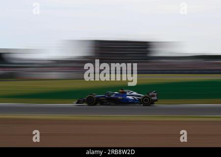 Alexander Albon (IND) Williams FW45 durante LA FORMULA 1 ARAMCO BRITISH GRAND PRIX 2023 - jUL7-9 Silverstone, Gran Bretagna Foto Stock