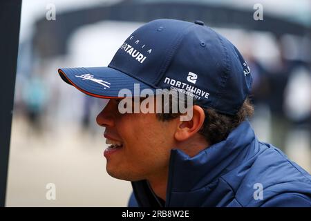 Nick DeVries (NED) Scuderia AlphaTauri durante LA FORMULA 1 ARAMCO BRITISH GRAND PRIX 2023 - jUL7-9 Silverstone, Gran Bretagna Foto Stock