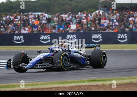 Alexander Albon (IND) Williams FW45 durante LA FORMULA 1 ARAMCO BRITISH GRAND PRIX 2023 - jUL7-9 Silverstone, Gran Bretagna Foto Stock