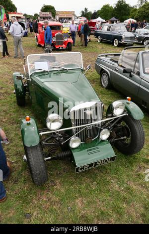 White Rose Vehicles Midge al Markeaton Car Show, Derby, 2023 Foto Stock