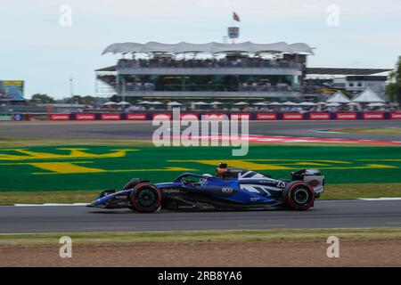 Silverstone, Regno Unito. 8 luglio 2023. Alexander Albon (IND) Williams FW45.durante LA FORMULA 1 ARAMCO BRITISH GRAND PRIX 2023 - jUL7-9 Silverstone, Gran Bretagna (Credit Image: © Alessio De Marco/ZUMA Press Wire) SOLO USO EDITORIALE! Non per USO commerciale! Foto Stock