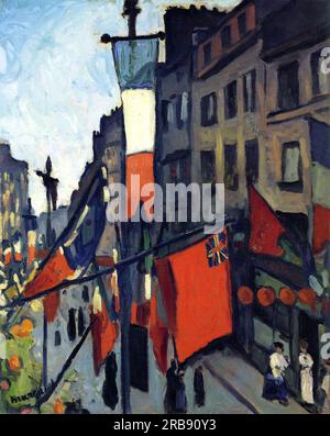 14 luglio ad Havre 1906 di Albert Marquet Foto Stock