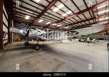 Lockheed Model 10 Electra 1959 Lockheed 12A Foto Stock