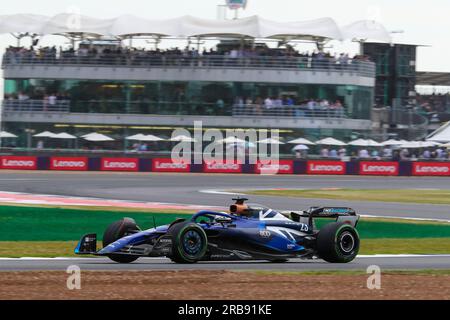 Silverstone, Regno Unito. 8 luglio 2023. Alexander Albon (IND) Williams FW45.durante LA FORMULA 1 ARAMCO BRITISH GRAND PRIX 2023 - jUL7-9 Silverstone, Gran Bretagna (Credit Image: © Alessio De Marco/ZUMA Press Wire) SOLO USO EDITORIALE! Non per USO commerciale! Foto Stock