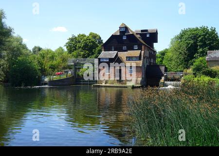 Houghton Mill, Cambridgeshire Foto Stock