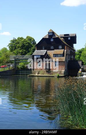 Houghton Mill, Cambridgeshire Foto Stock