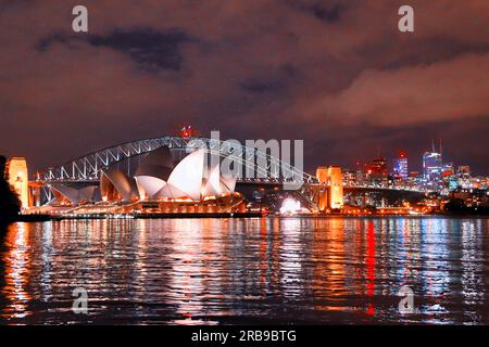 Fantastico viaggio intorno a luoghi fantastici della terra giù sotto (Australia) Foto Stock