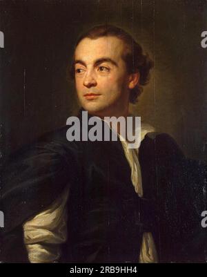 Ritratto di Johann Joachim Winckelmann di Anton Raphael Mengs Foto Stock