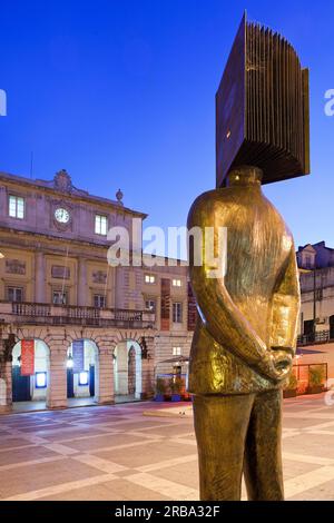 Teatro Sao Carlos, Lisbona, Portogallo Foto Stock