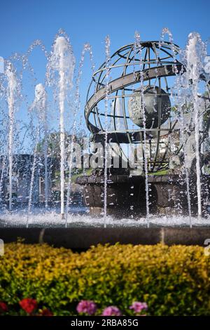 Fontana di Infante Avenue, isola di madeira, Portogallo Foto Stock