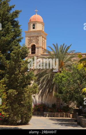 Monastero di Toplou, isola di Creta, Grecia Foto Stock