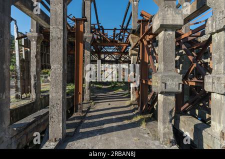 rovine del loch long torpedo range Foto Stock