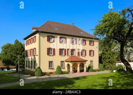 Castello di Stauffenberg, Collezione storica della musica Jehle, Memoriale di Stauffenberg, architettura, edificio, tetto, finestre, persiane, ingresso, facciata Foto Stock