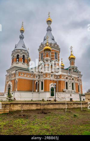 Cattedrale ortodossa, Uralsk, Kazakistan Foto Stock