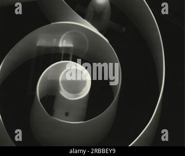 Photogram 1943 di Laszlo Moholy-Nagy Foto Stock