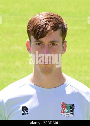 NIJMEGEN - portiere Robin Roefs durante la presentazione del NEC Nijmegen Team al De Goffert il 7 luglio 2023 a Nijmegen, Paesi Bassi. AP | Dutch Height | GERRIT DI COLONIA Foto Stock