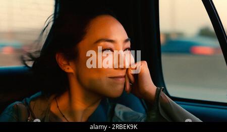 GRETA LEE in PAST LIVES (2023), diretto da CELINE SONG. Credito: A24 / CJ Entertainment / album Foto Stock