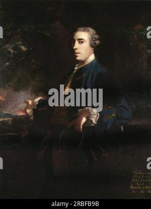 James FitzGerald, duca di Leinster 1753 di Joshua Reynolds Foto Stock